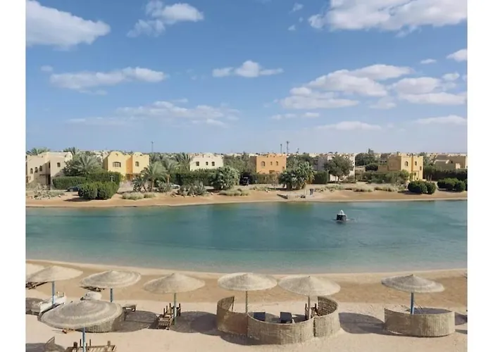 شقة Premium El Gouna Upper Nubia 1br With Stunning Lagoon Access